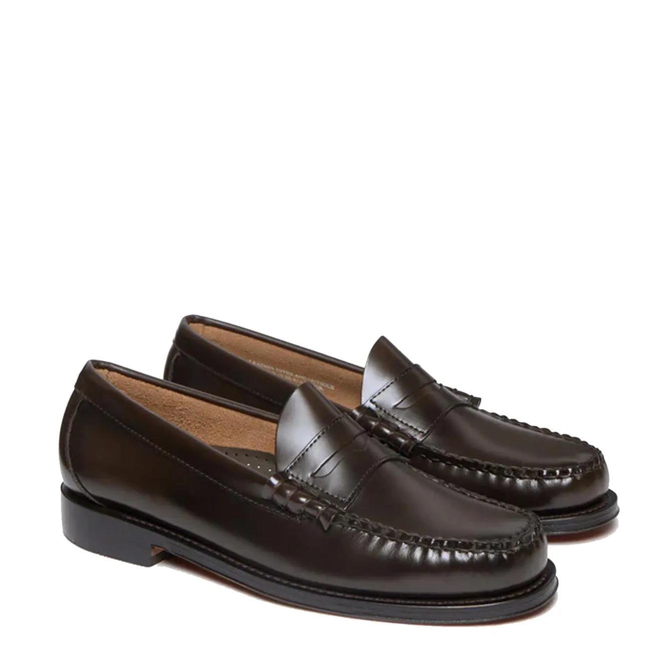 G.H.Bass Weejuns Larson Penny Loafers Schokoladenleder