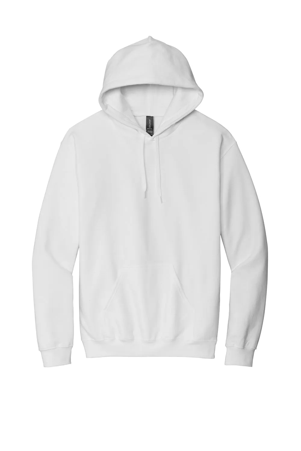 Gildan Herren Softstyle Kapuzenpullover Hoodie mit Kangaroo-Tasche - Weiß