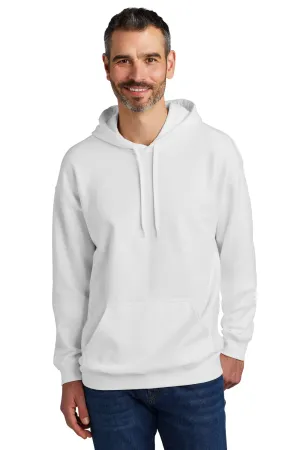 Gildan Herren Softstyle Kapuzenpullover Hoodie mit Kangaroo-Tasche - Weiß