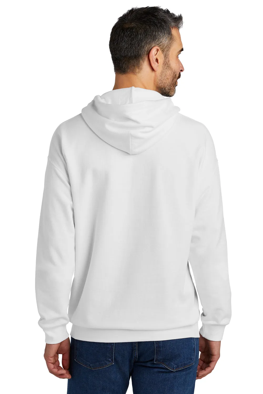 Gildan Herren Softstyle Kapuzenpullover Hoodie mit Kangaroo-Tasche - Weiß