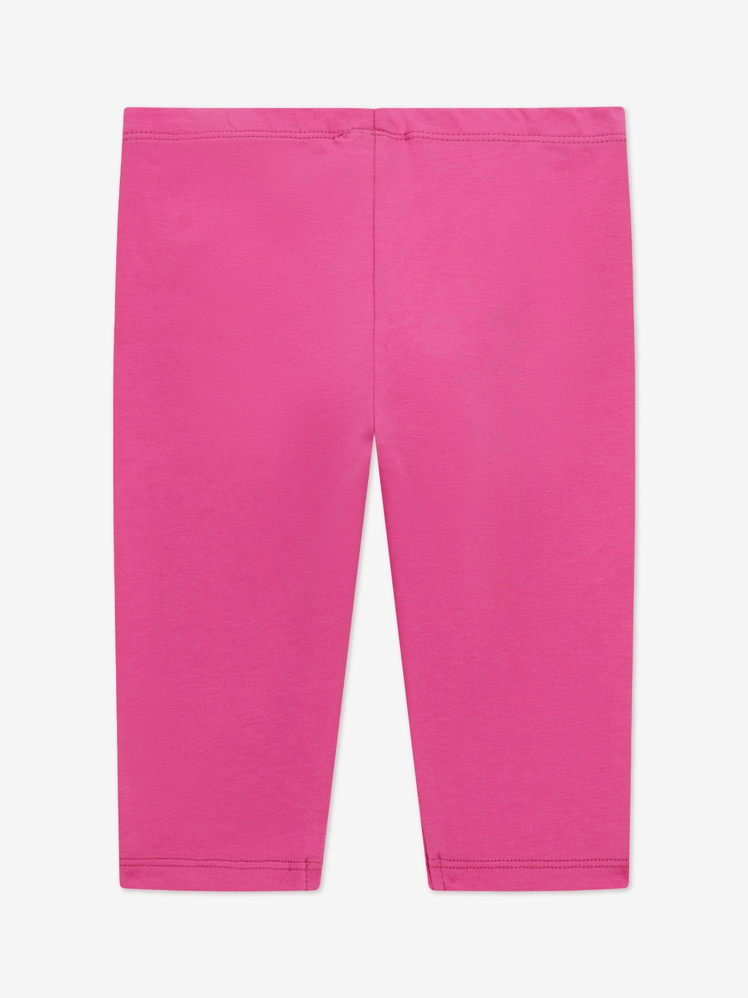 Mädchen Logo Leggings in Rosa