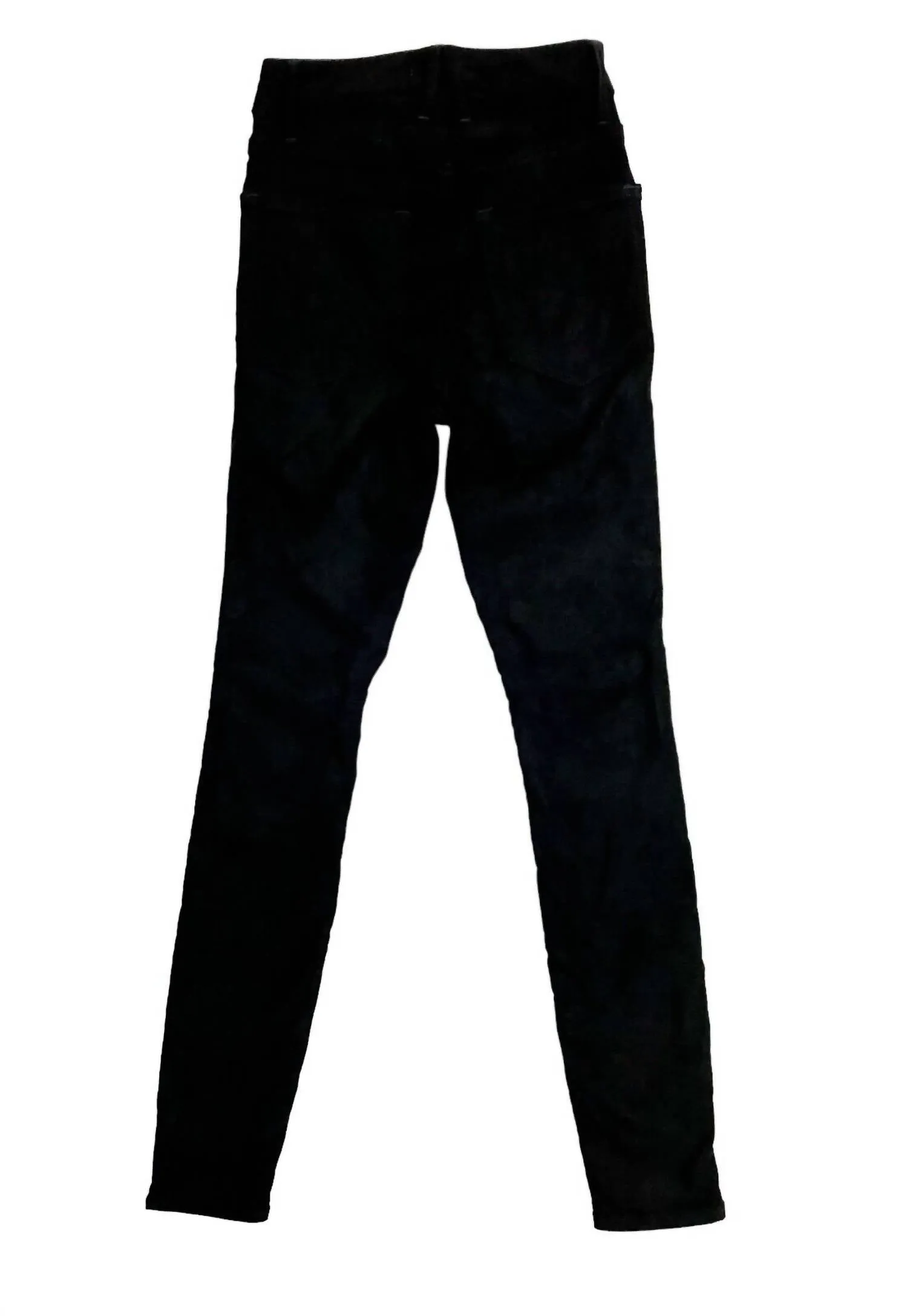 Good Legs Kunstleder Slim Hose In Schwarz