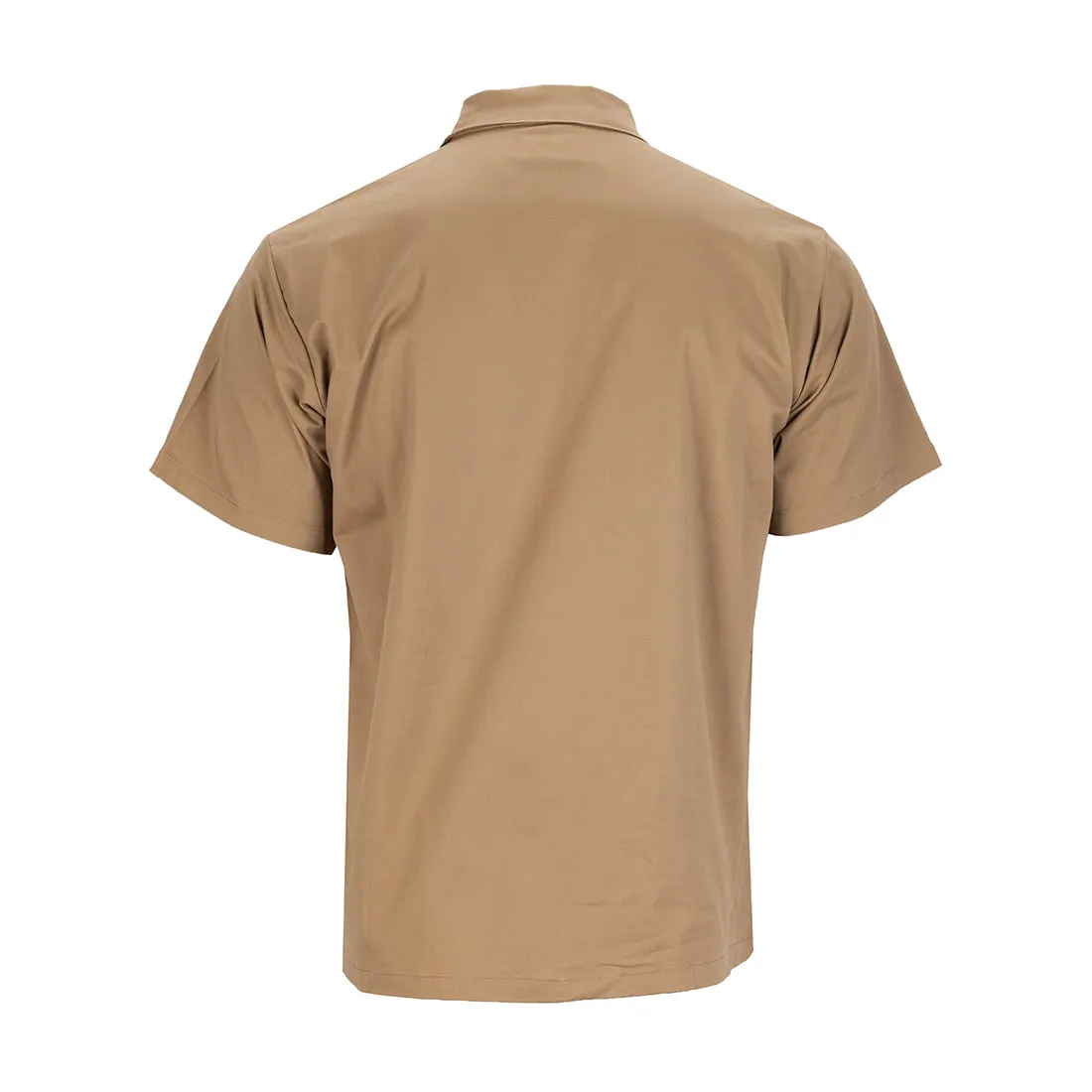 Halb-Zip Stretch Arbeitshemd - Herrenbekleidung_Pro-Club