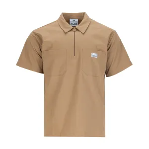 Halb-Zip Stretch Arbeitshemd - Herrenbekleidung_Pro-Club