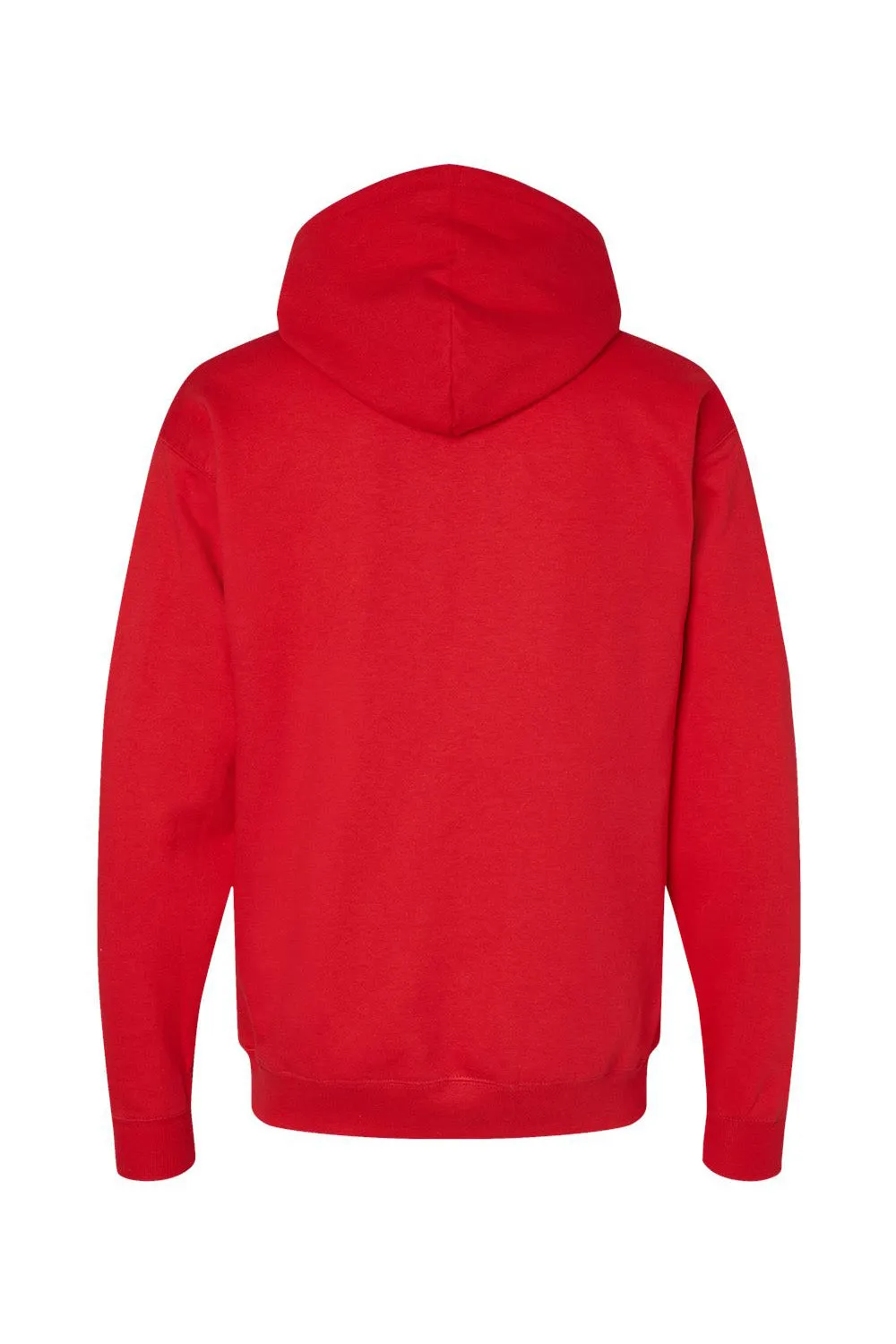 Hanes Herren Perfekter Sweatshirt Kapuzenpullover mit Kangaroo-Tasche - Sportliches Rot