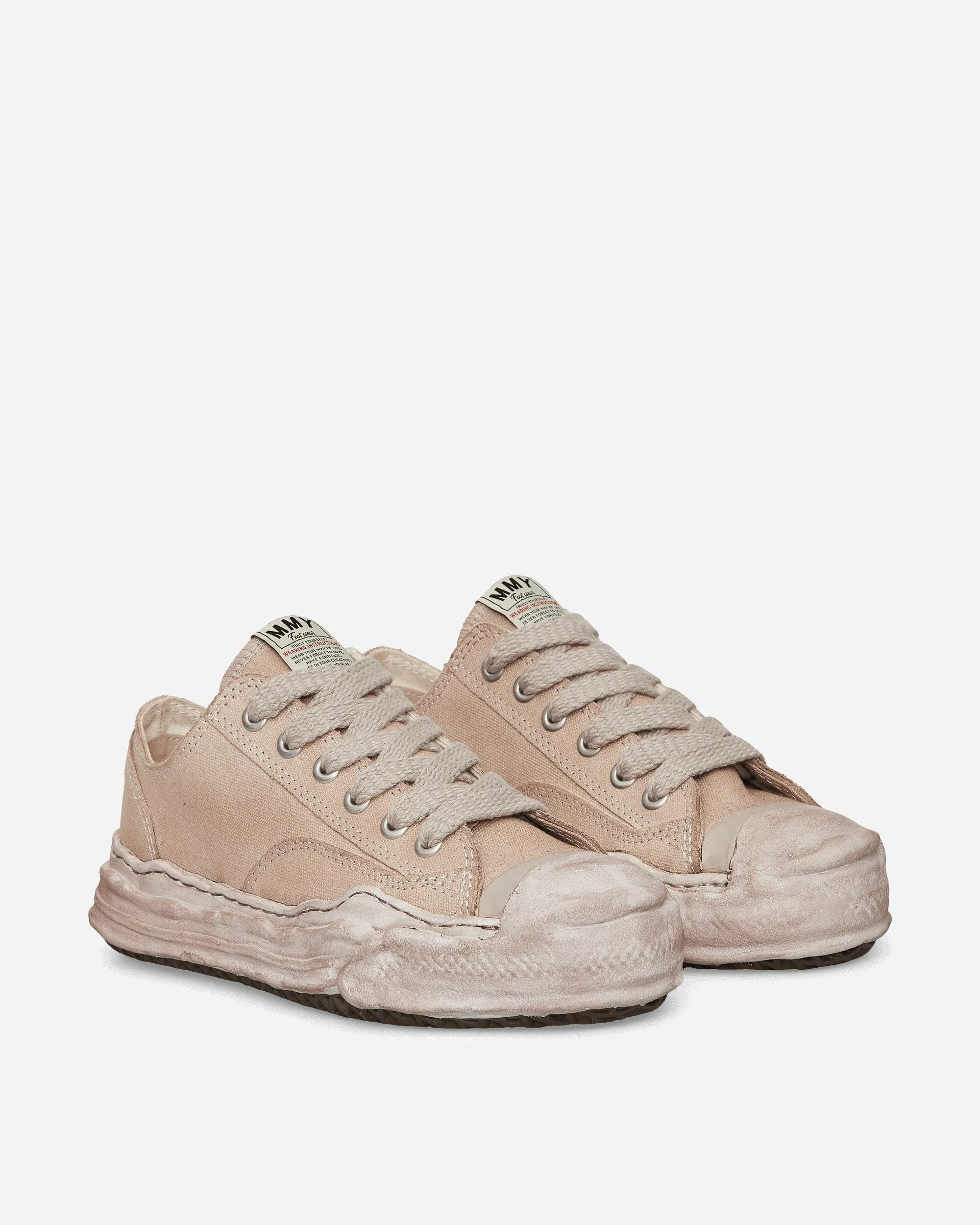 Hank OG Sole Over-Dyed Canvas Low Sneakers Braun