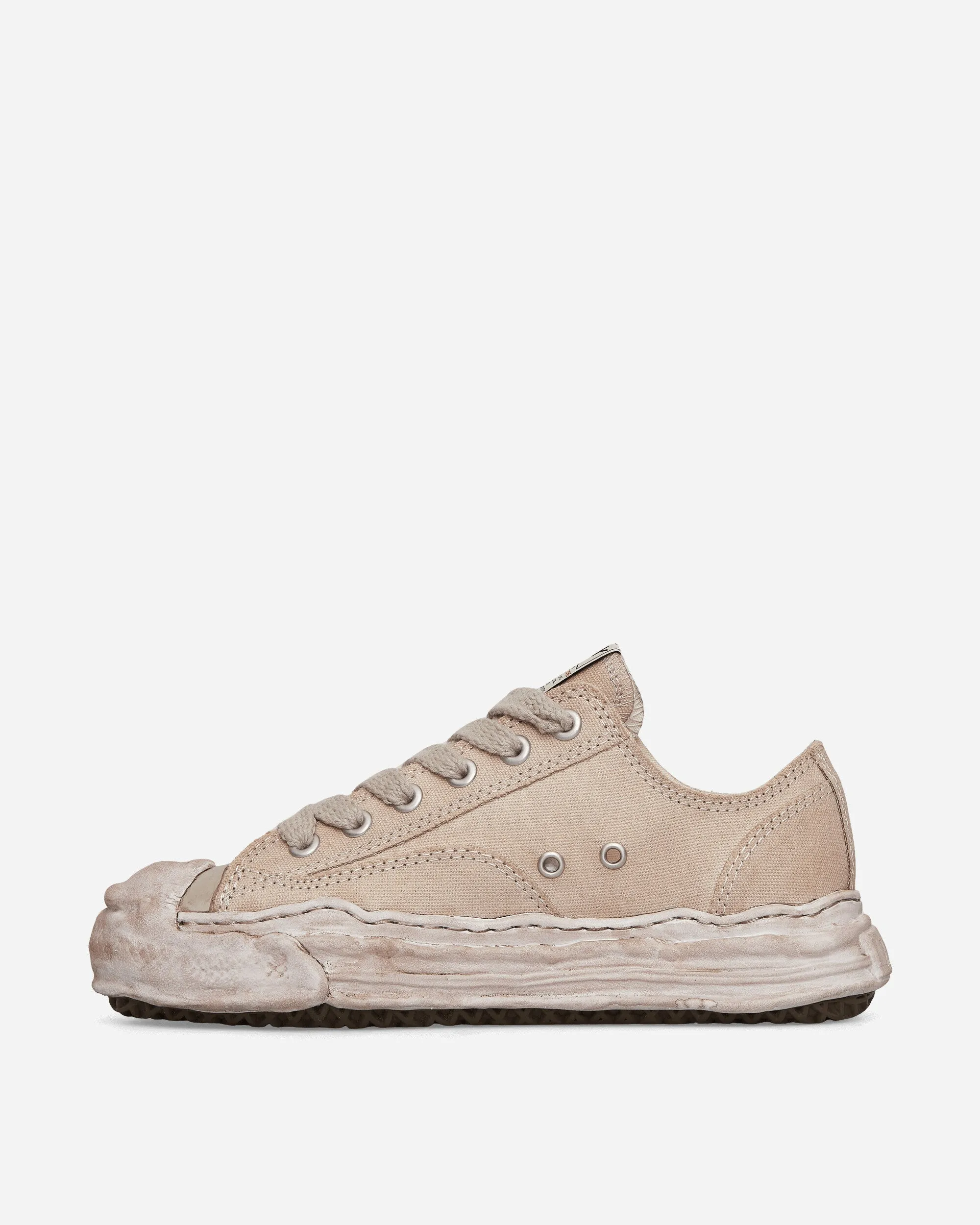 Hank OG Sole Over-Dyed Canvas Low Sneakers Braun