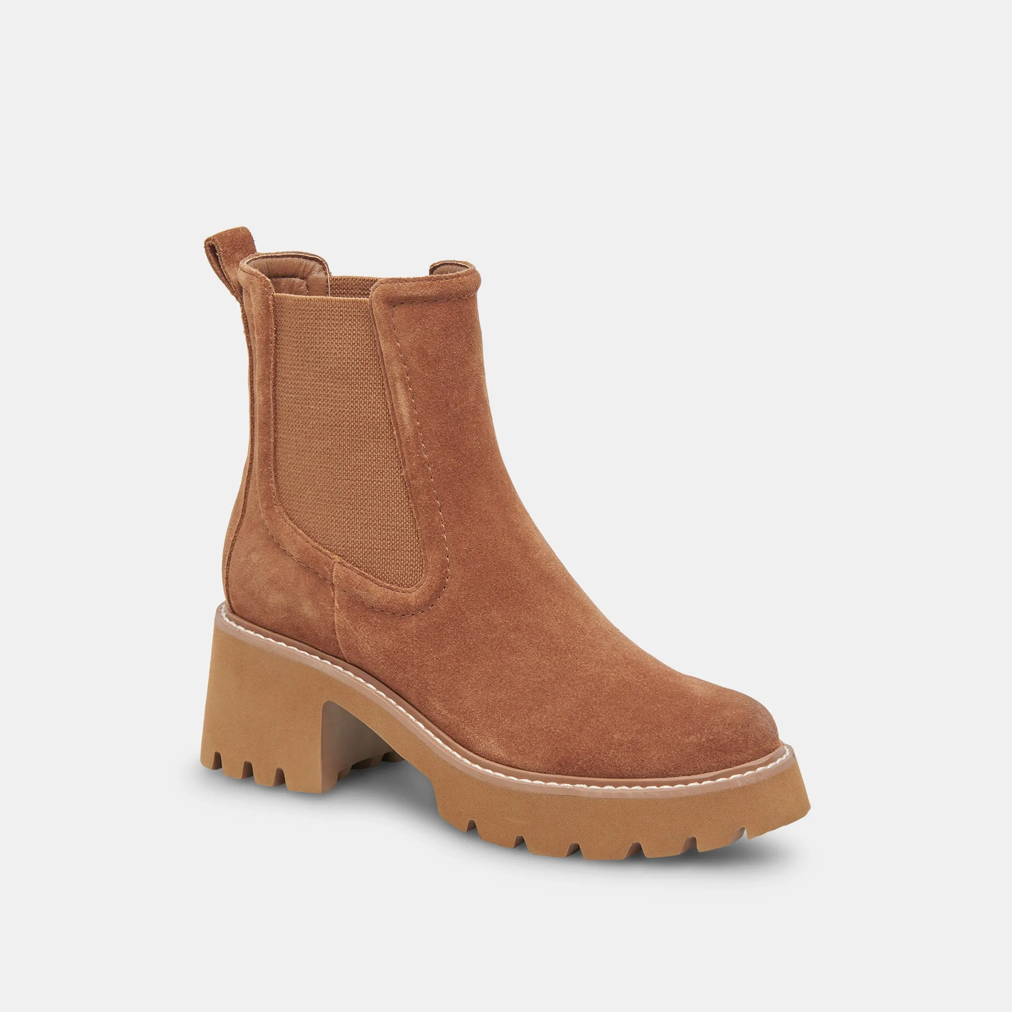 HAWK H20 STIEFELETTEN KASTANIENBRAUNES WILDLEDER