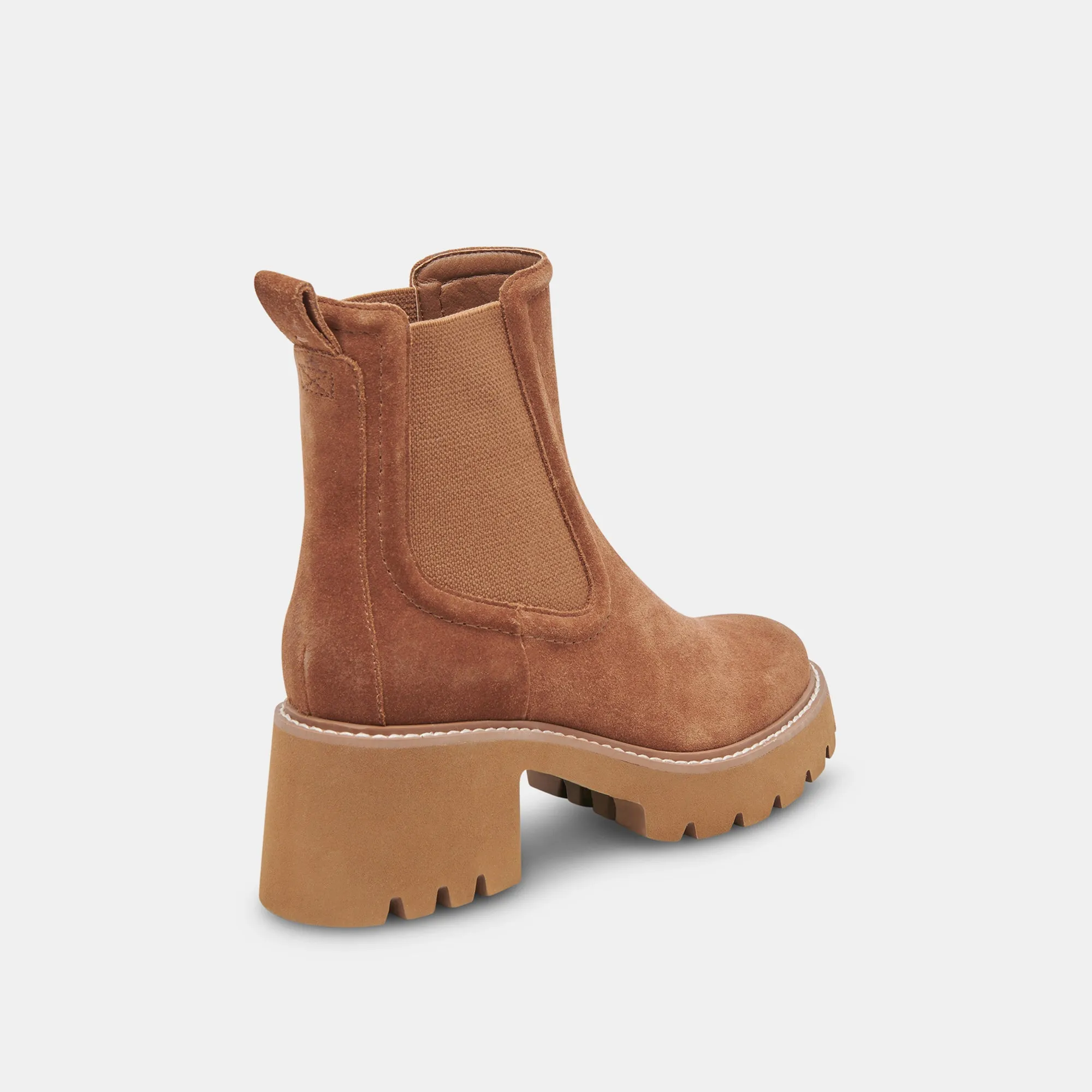 HAWK H20 STIEFELETTEN KASTANIENBRAUNES WILDLEDER