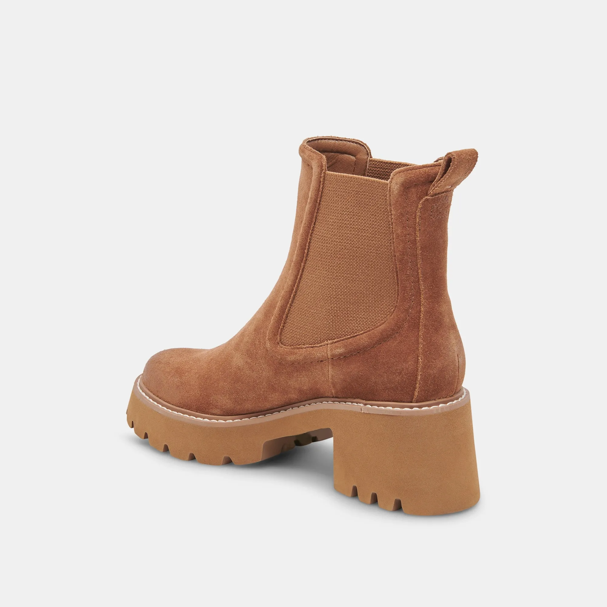 HAWK H20 STIEFELETTEN KASTANIENBRAUNES WILDLEDER