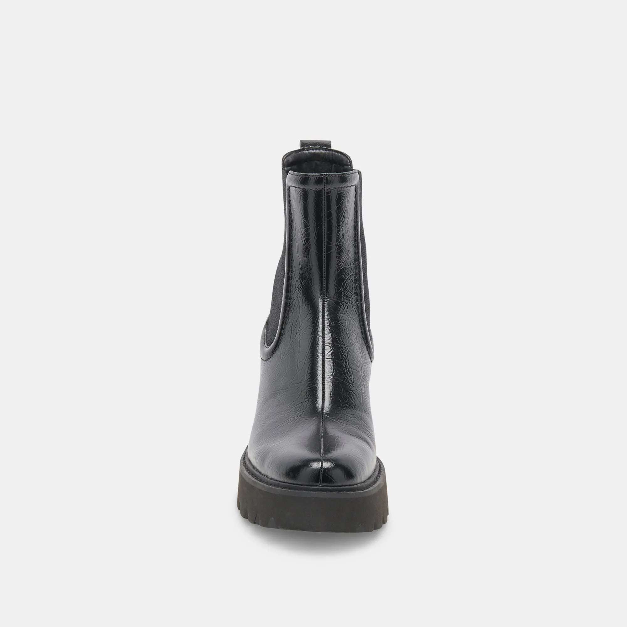 HAWK H20 WEITE BOOTIES MITTERNACHTSKRÄUSELUNG GLANZLEDER