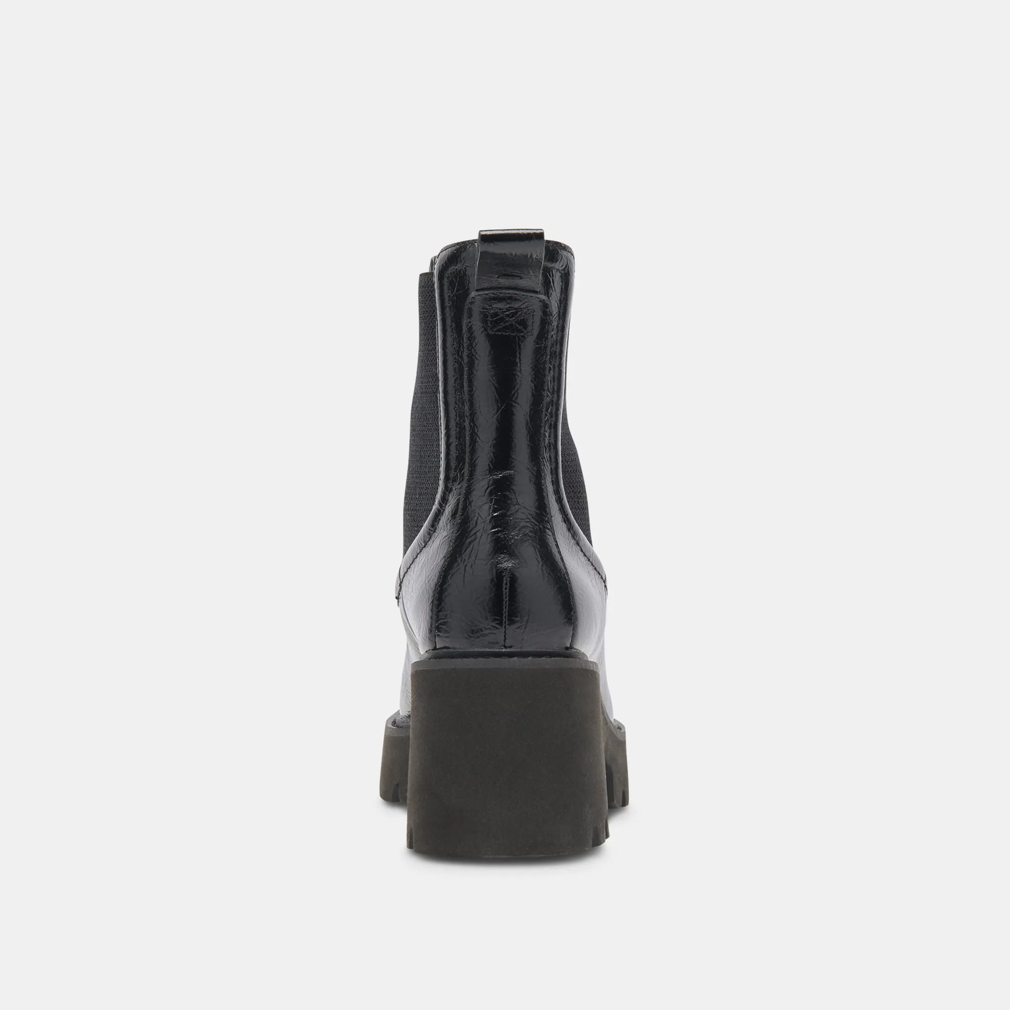 HAWK H20 WEITE BOOTIES MITTERNACHTSKRÄUSELUNG GLANZLEDER