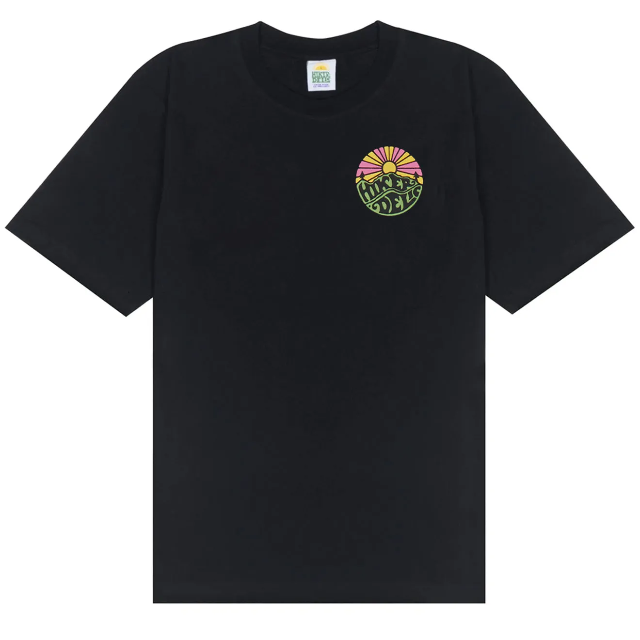Hikerdelic Original Logo SS T-Shirt - Schwarz