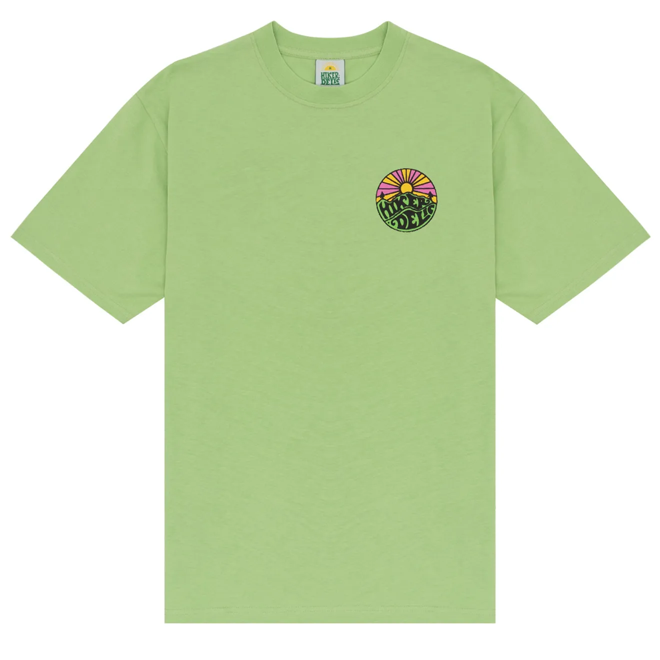 Hikerdelic Original Logo SS T-Shirt - Limette