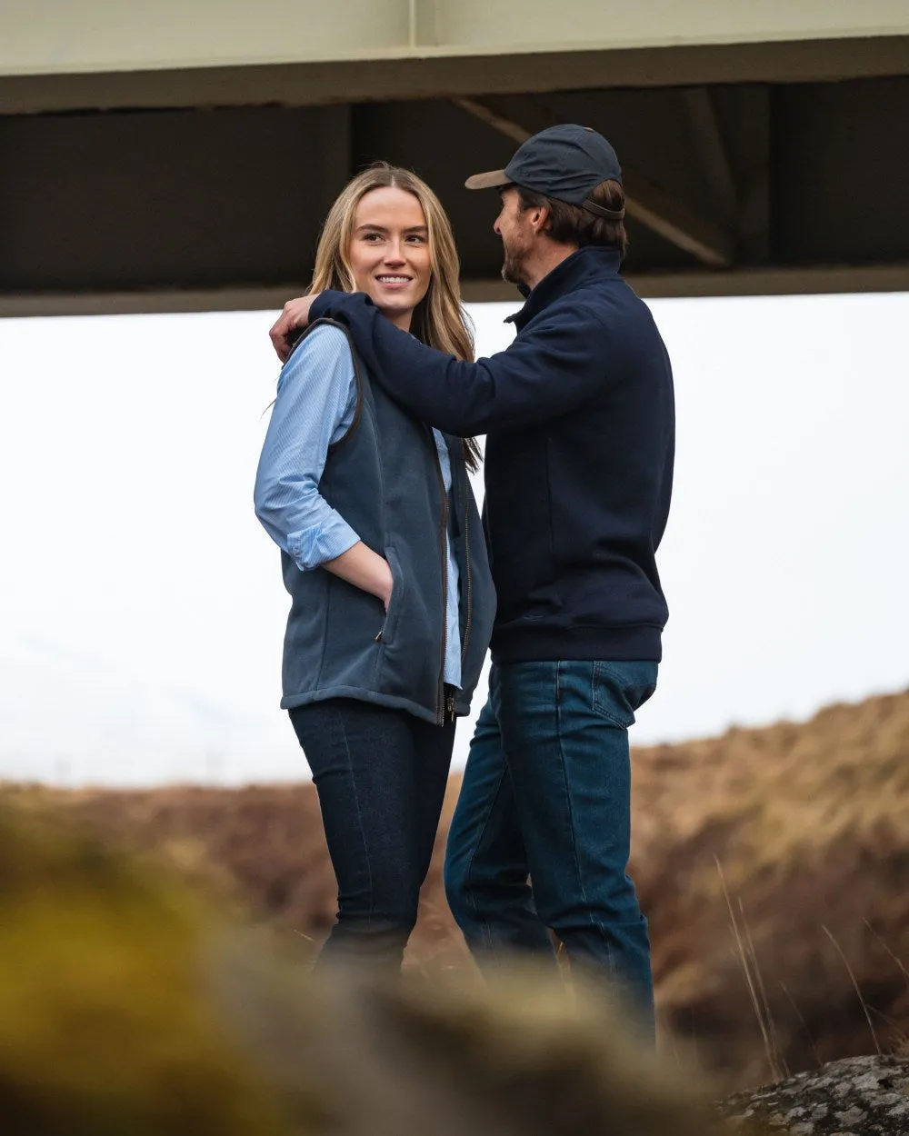 Hoggs of Fife Stenton Damen Fleece Gilet Hoggs of Fife