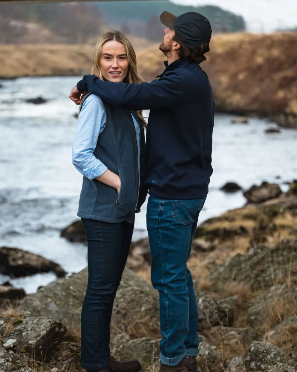 Hoggs of Fife Stenton Damen Fleece Gilet Hoggs of Fife