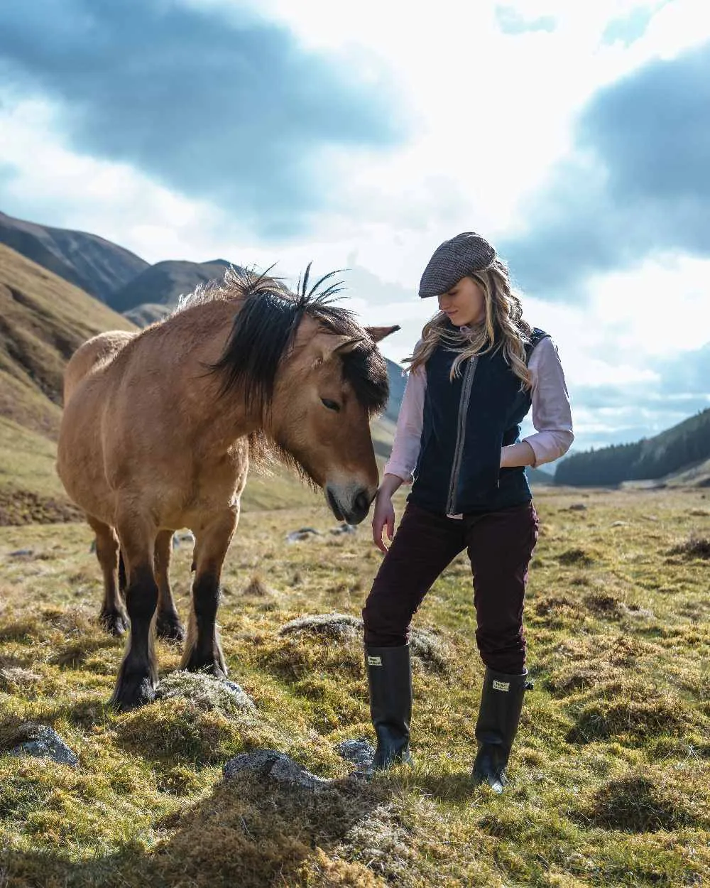 Hoggs of Fife Stenton Damen Fleece Gilet Hoggs of Fife