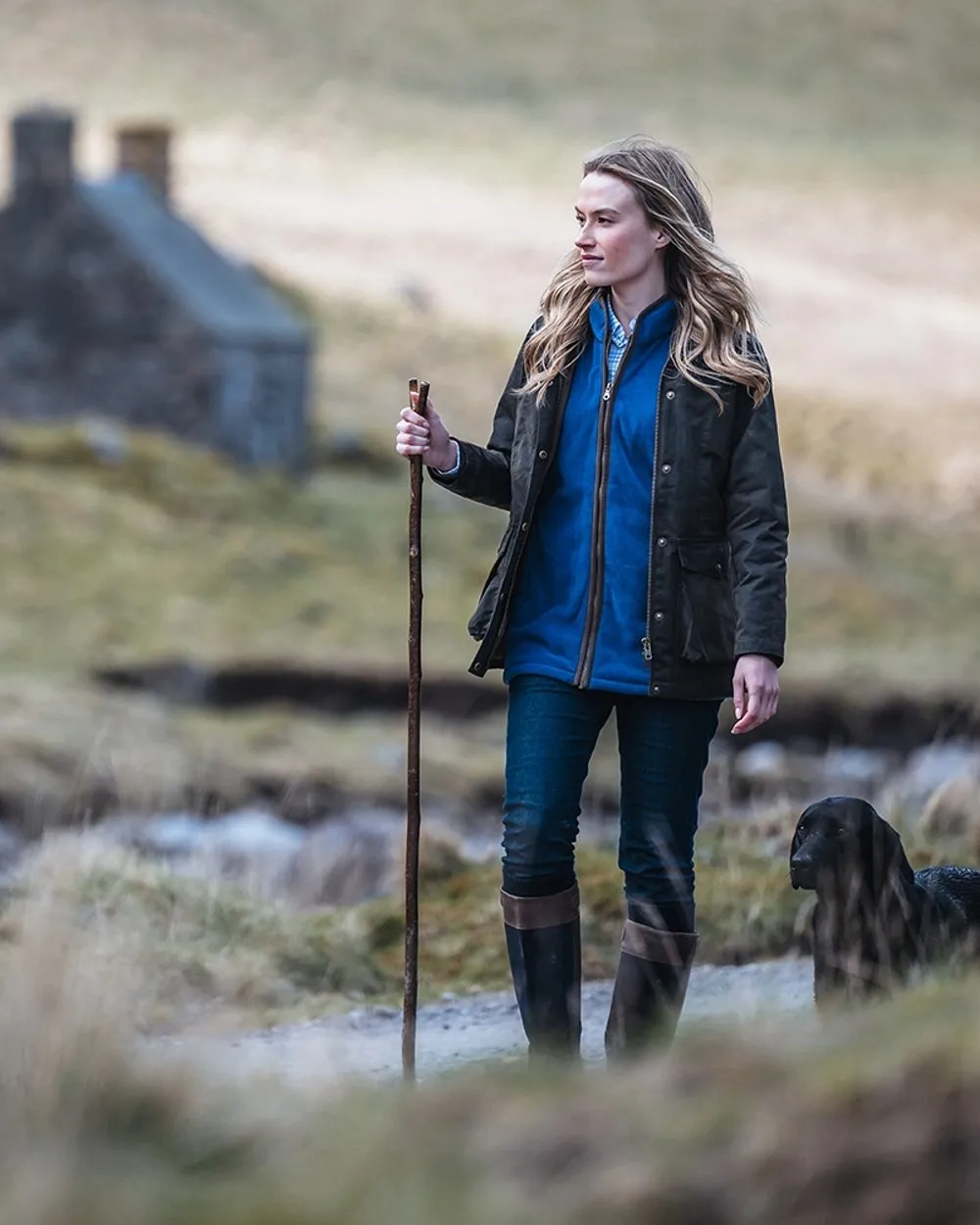 Hoggs of Fife Stenton Damen Fleece Gilet Hoggs of Fife