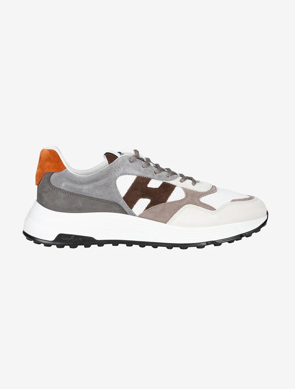 Hyperlight Punzonato Sneaker - Grau/Creme