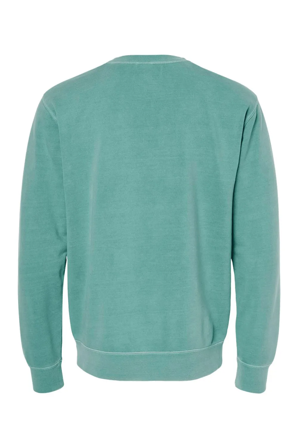 Independent Trading Company Herren Pigmentgefärbtes Rundhals-Sweatshirt - Minzgrün