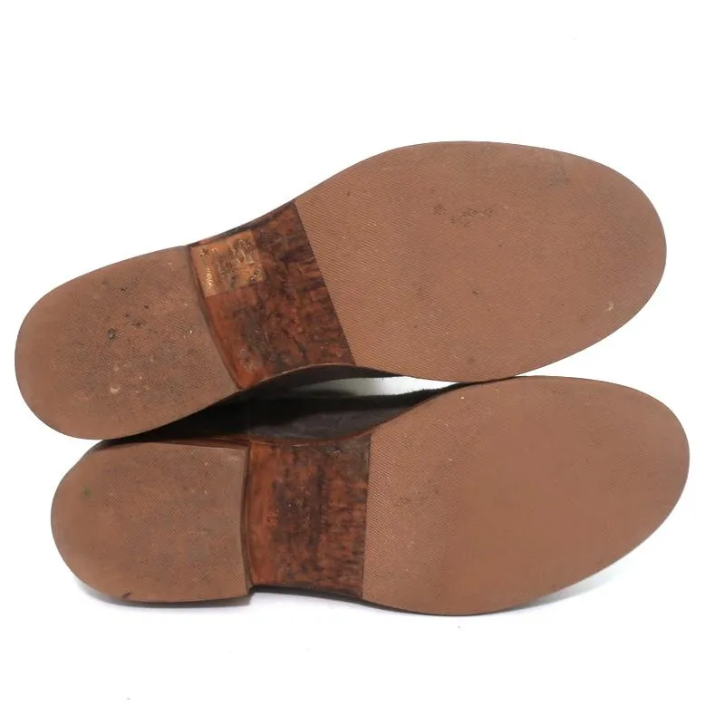 Isabel Marant Etoile Crisi Knöchelstiefel Grau Wildleder Größe 38 Keilabsatz-Stiefeletten