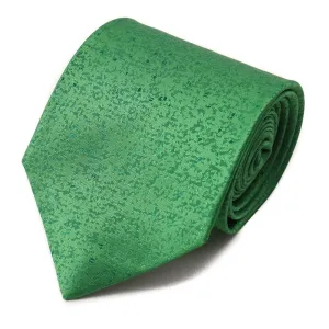 Isaia Bright Melon Grünes Gemustertes Seidenkrawatten-Kleidungsstück_Isaia