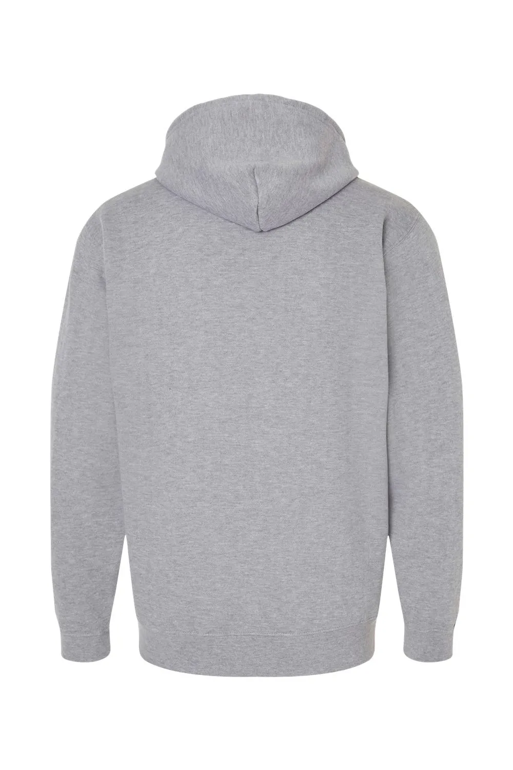 J America Herren Tailgate Fleece Kapuzenpullover mit Kangaroo-Tasche - Oxford Grau