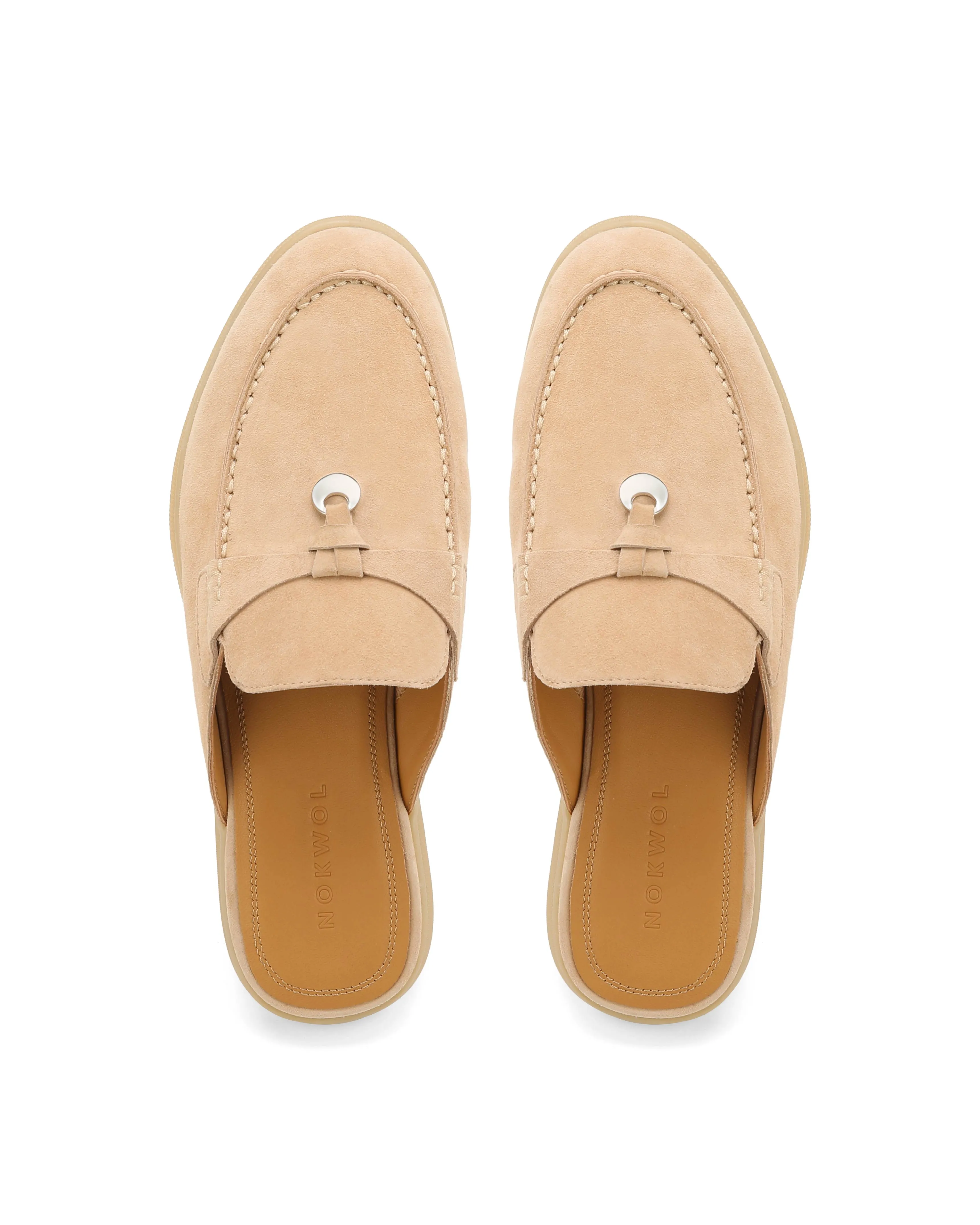 Jessie Beige Wildleder