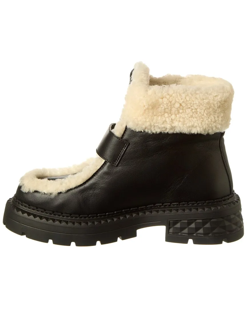 Jimmy Choo Shea Shearling & Leder Stiefel_Jimmy-Choo