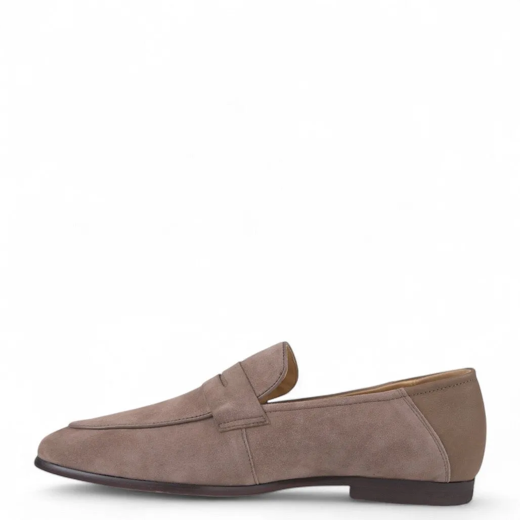 Jonas Wildleder-Loafer in Taubenfarbe