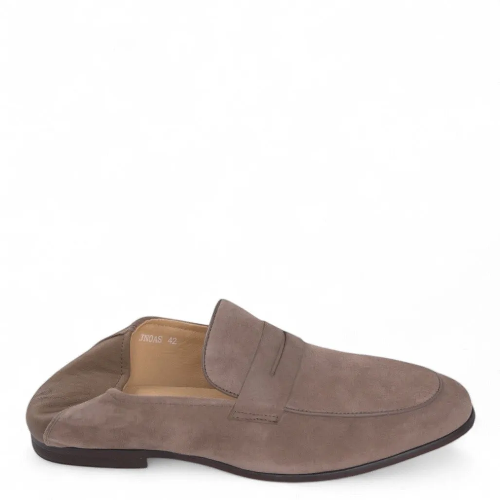 Jonas Wildleder-Loafer in Taubenfarbe