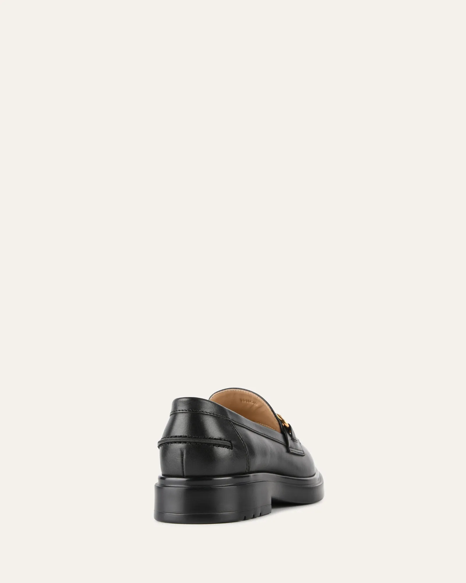 JULIO LOAFERS SCHWARZES LEDER