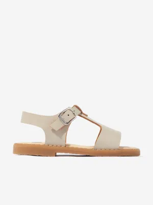 Kinder-Ledersandalen in Beige