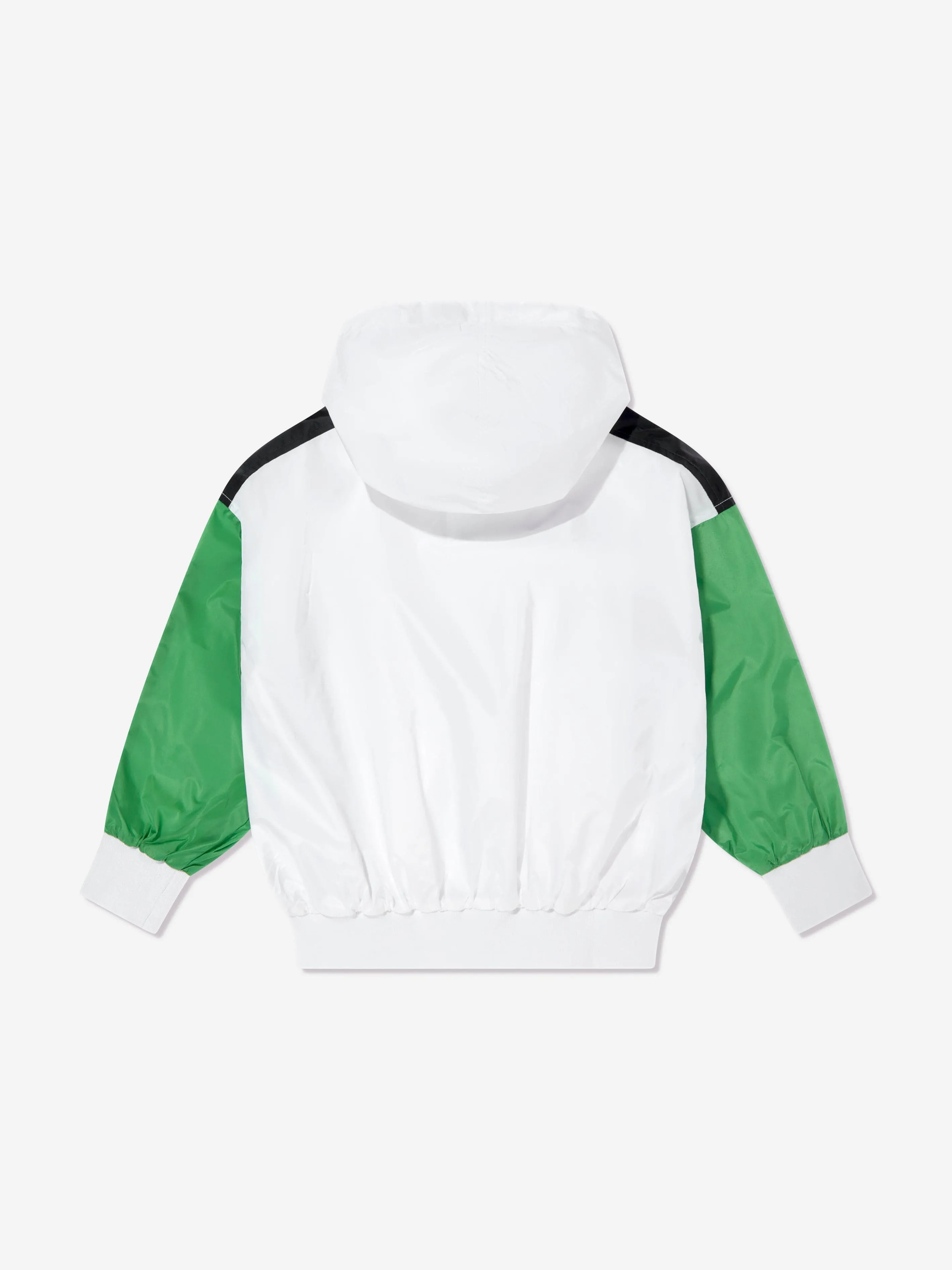 Kinder Logo Reißverschlussjacke in Weiß