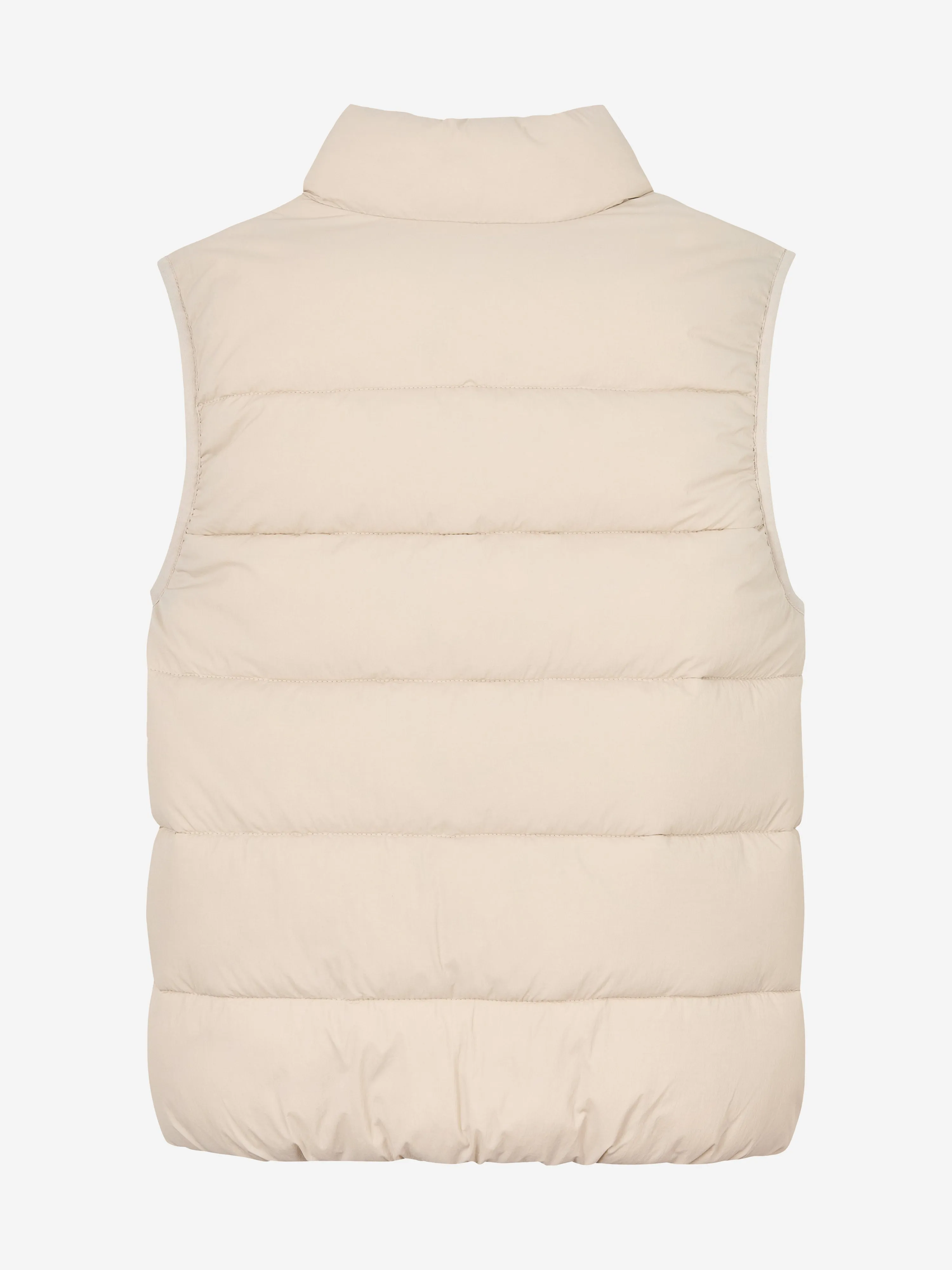 Gepolstertes Kinder-Gilet in Beige