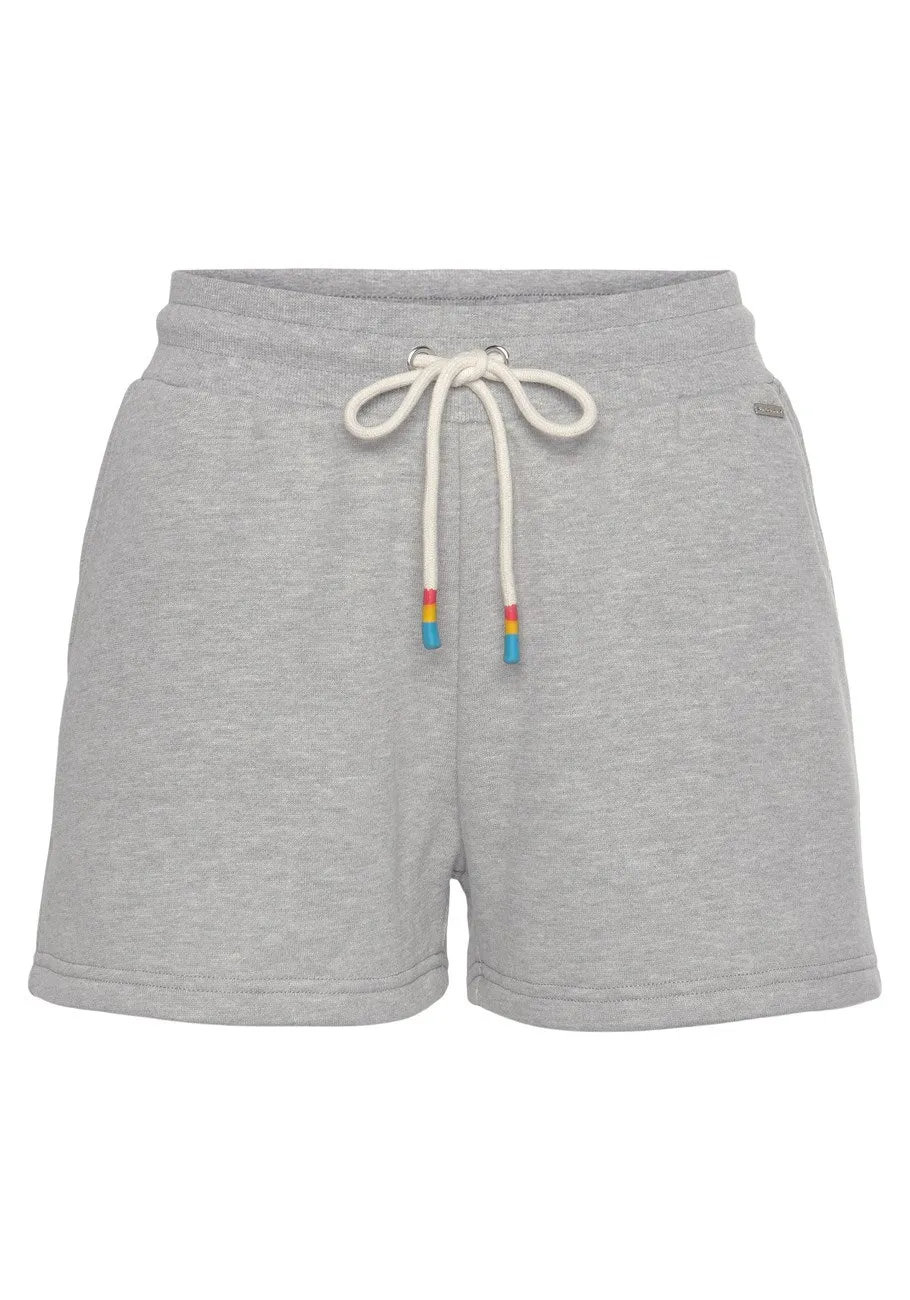 LASCANA Damen Pride Lounge-Shorts mit Kordelzug