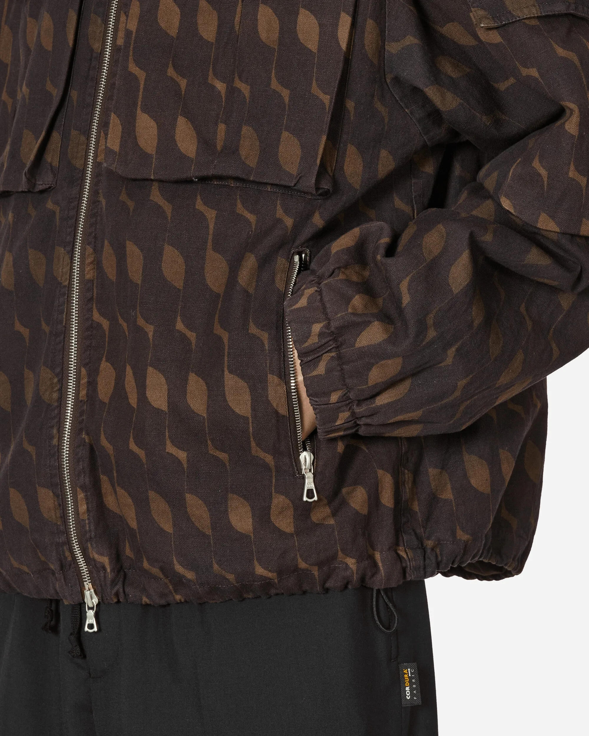 Lockere Überfärbte Jacke Lila