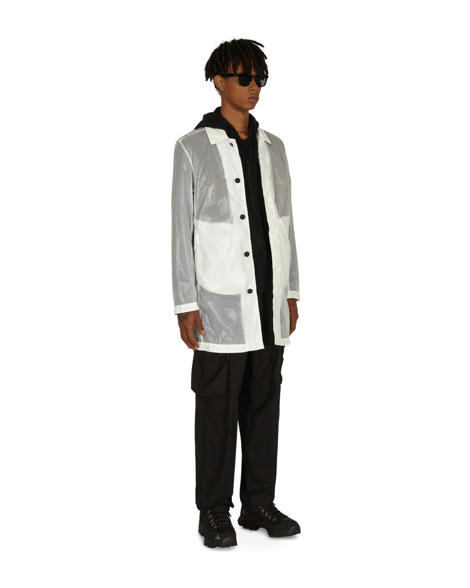 Lucido-TC Packable Coat Weiß