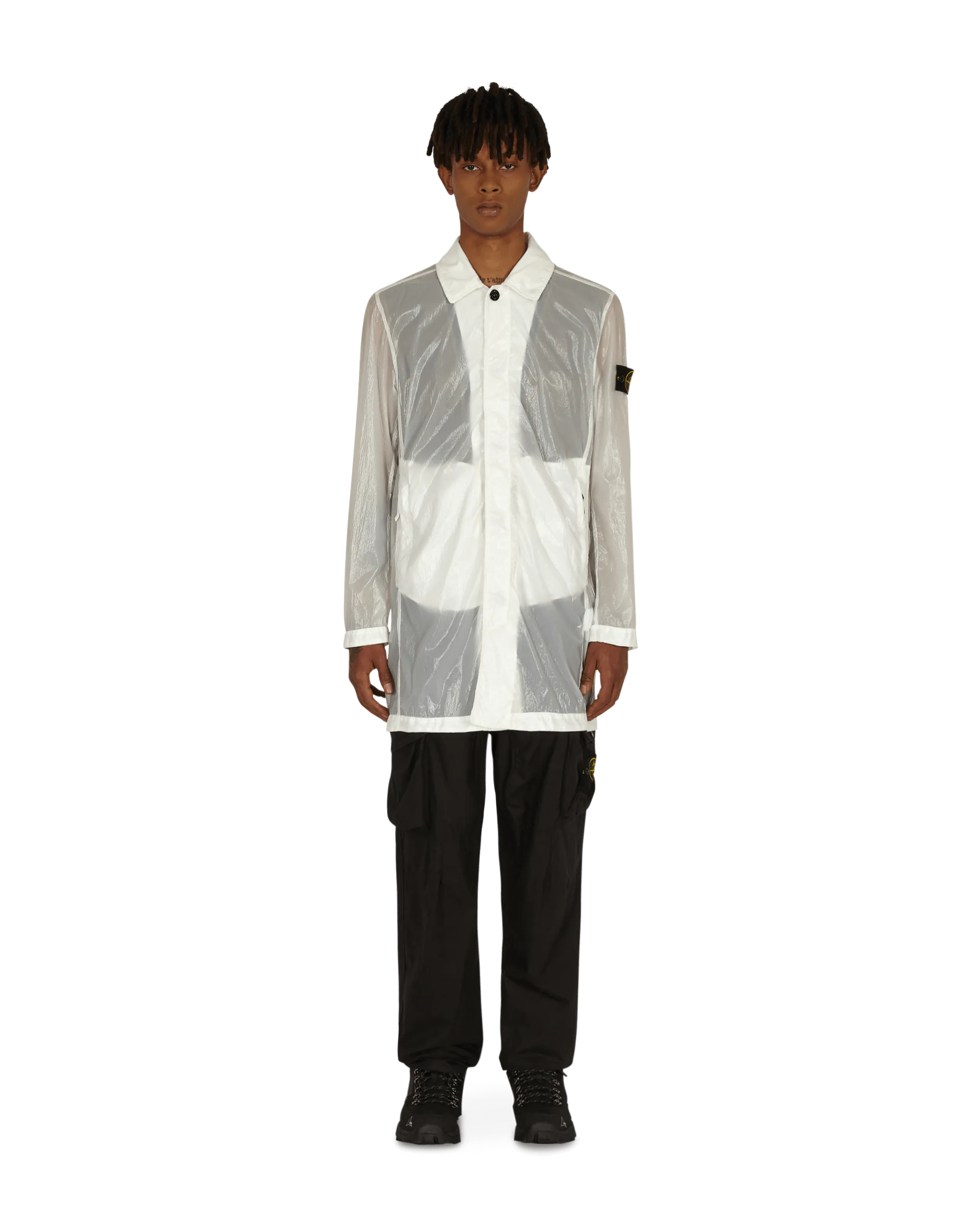 Lucido-TC Packable Coat Weiß
