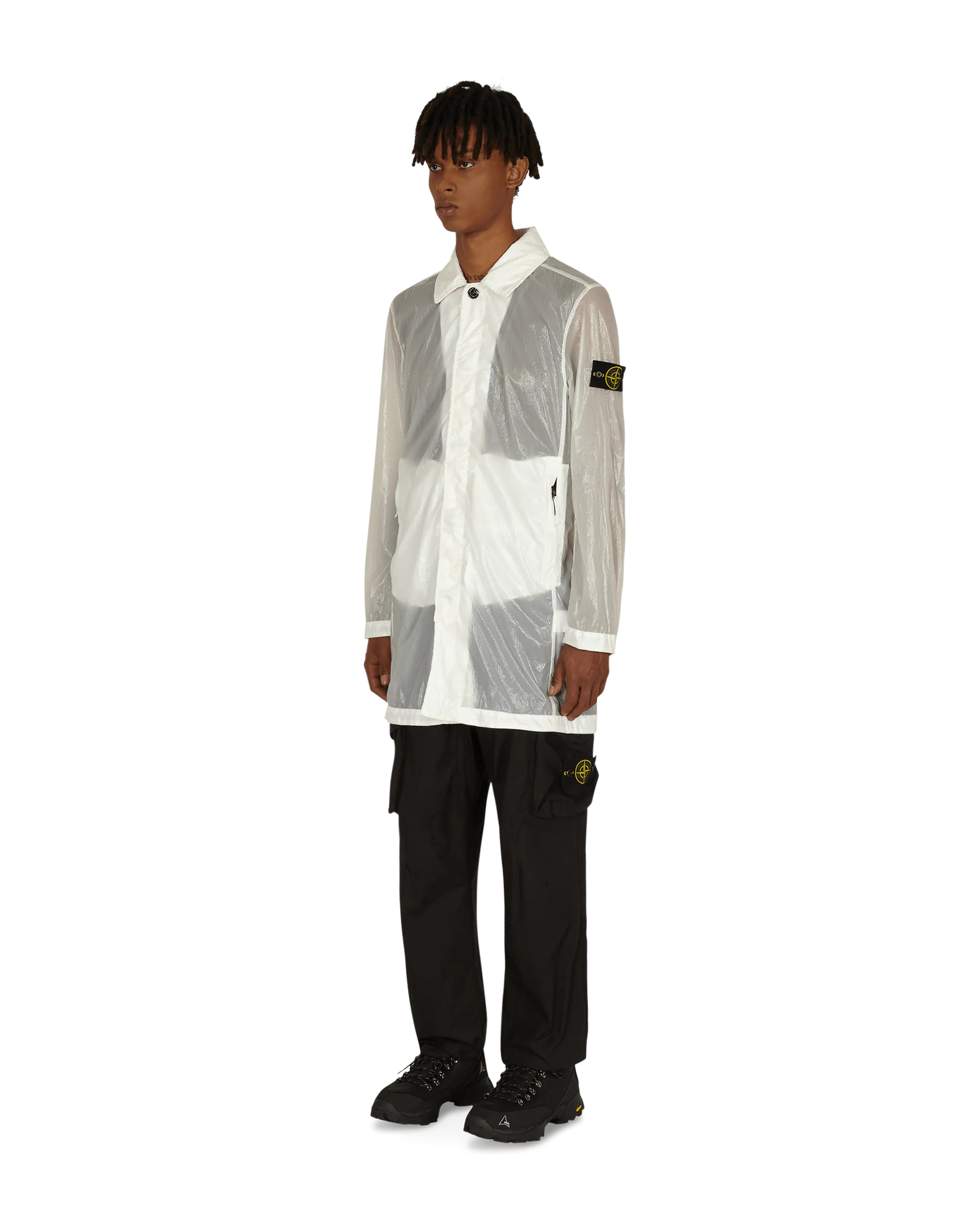 Lucido-TC Packable Coat Weiß