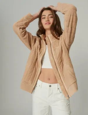 Lucky Brand Steppjacke mit Reißverschluss Macchiato Lucky Brand