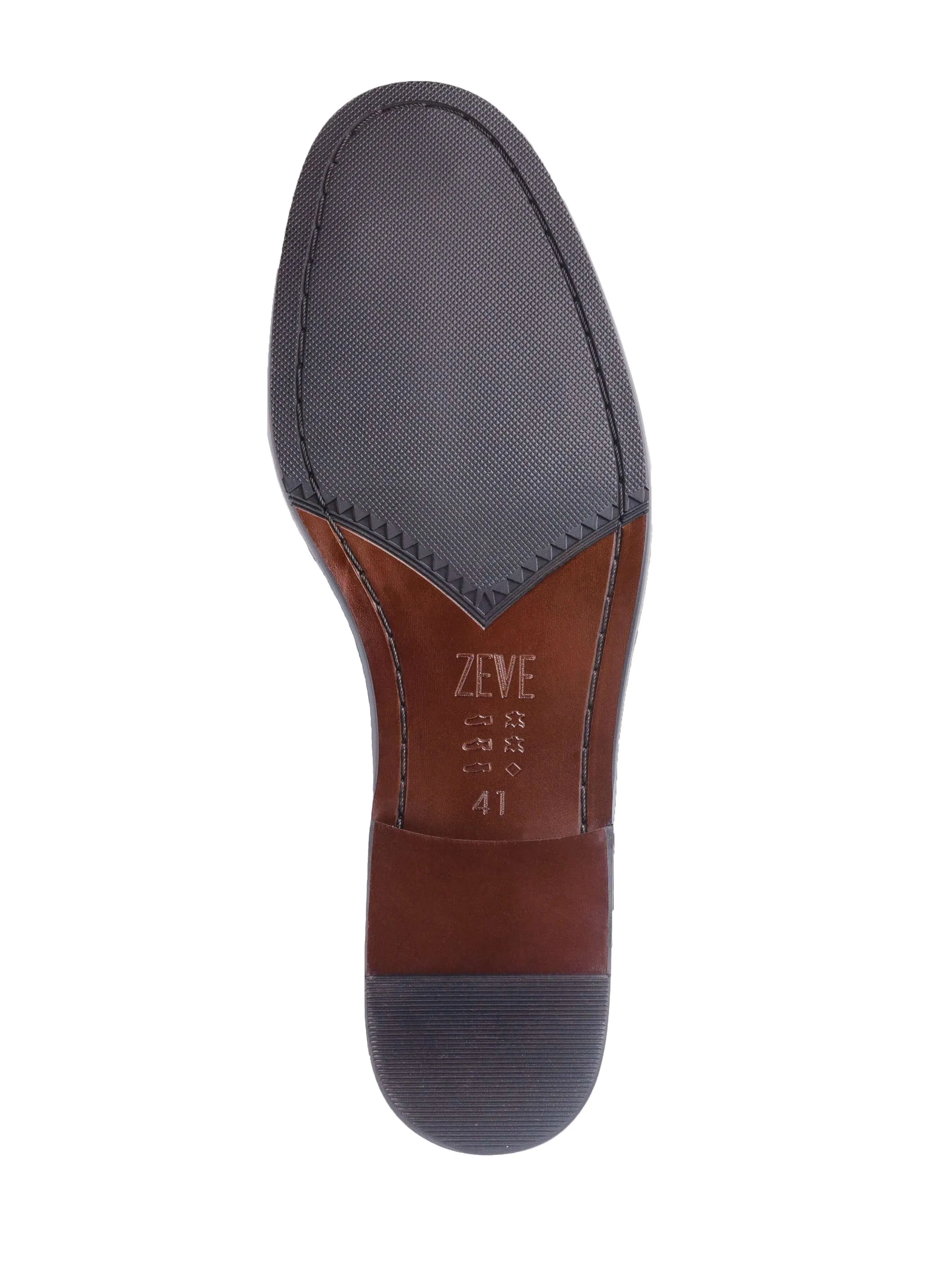 Marco Penny Loafer - Kaffee Gewebtes Leder