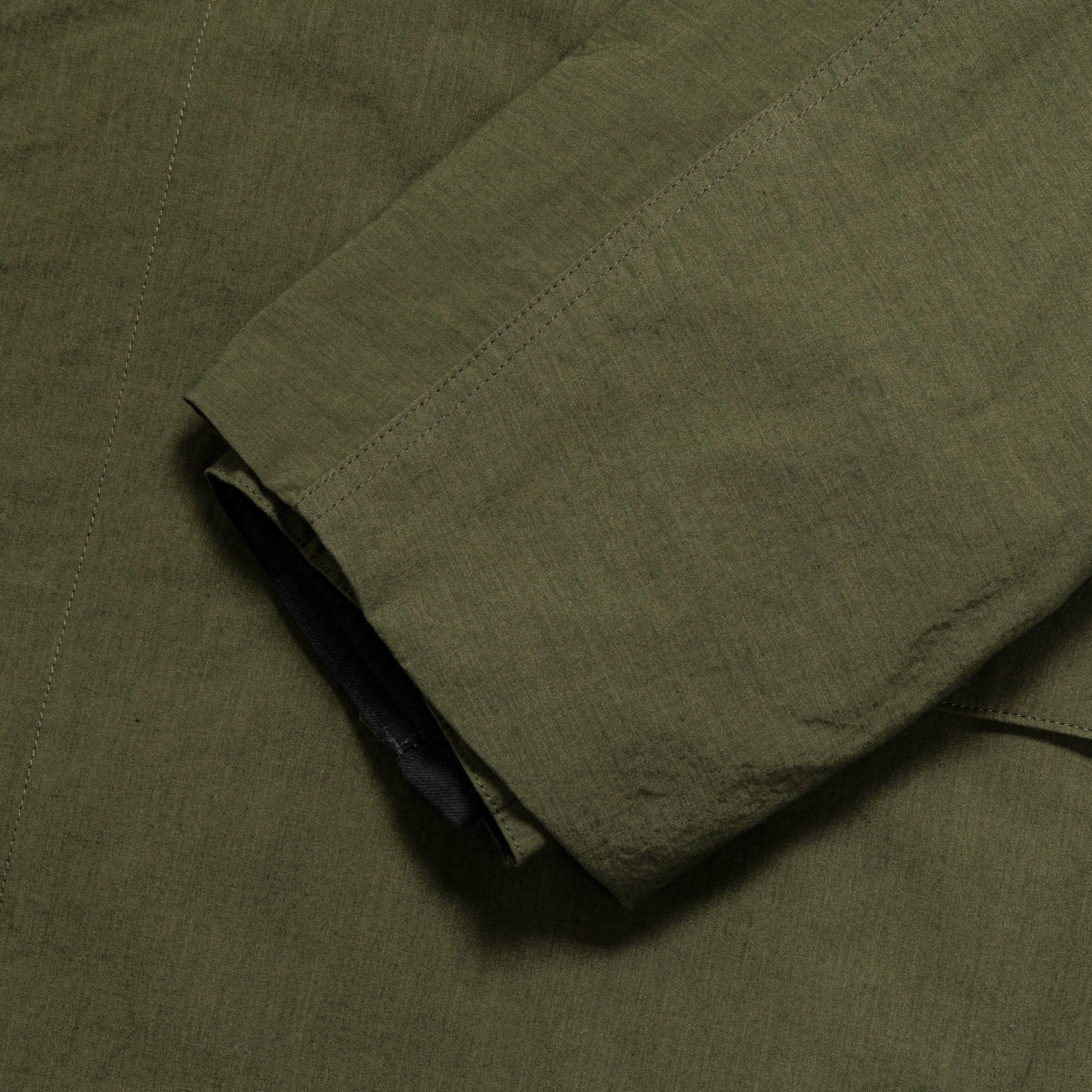 Margaret Howell Kleidung Deckmantel - Baumwolle-Nylon Plainweave/Grün