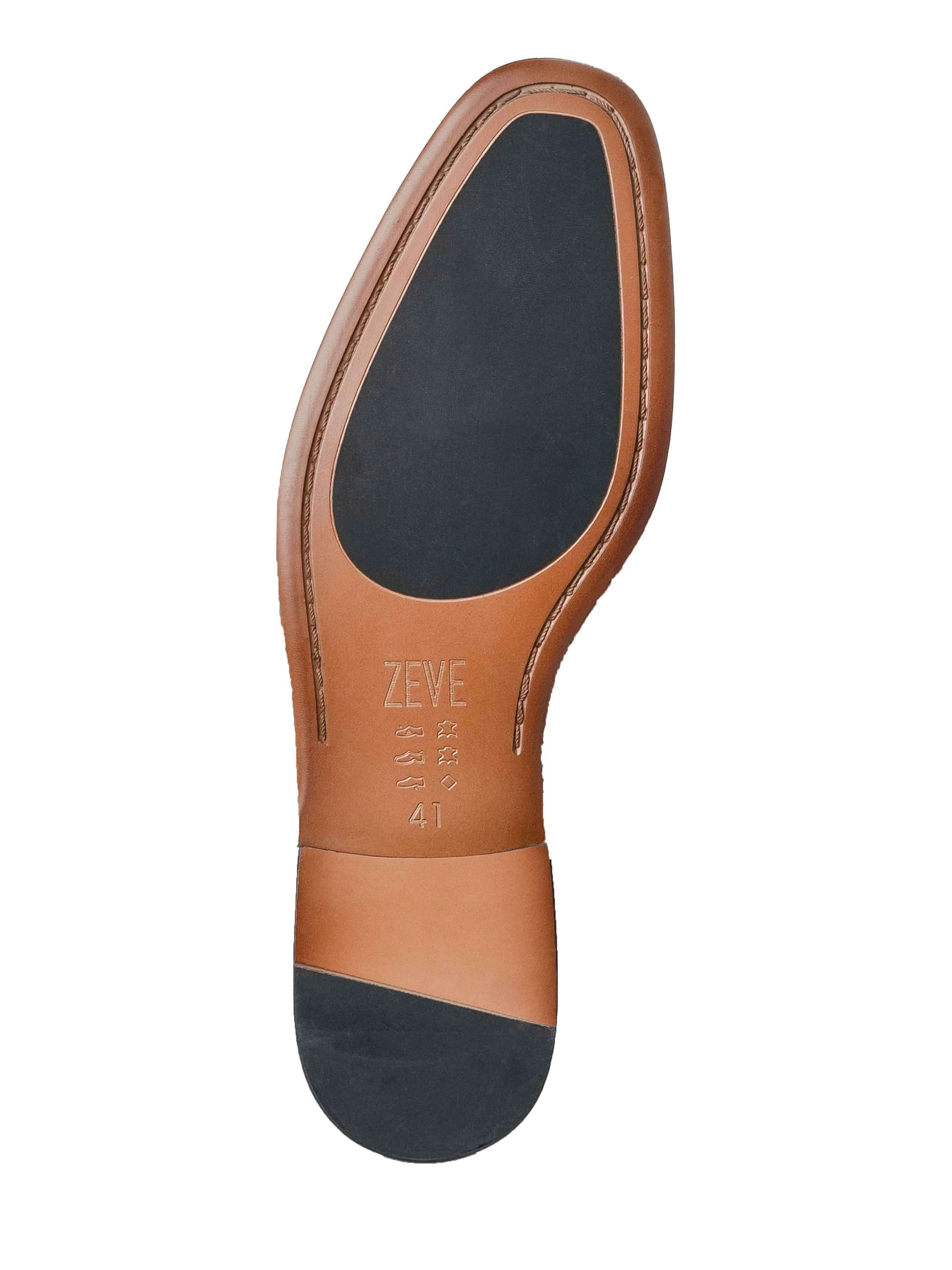 Martino Penny Loafer - Kaffee (Handbemalte Patina)