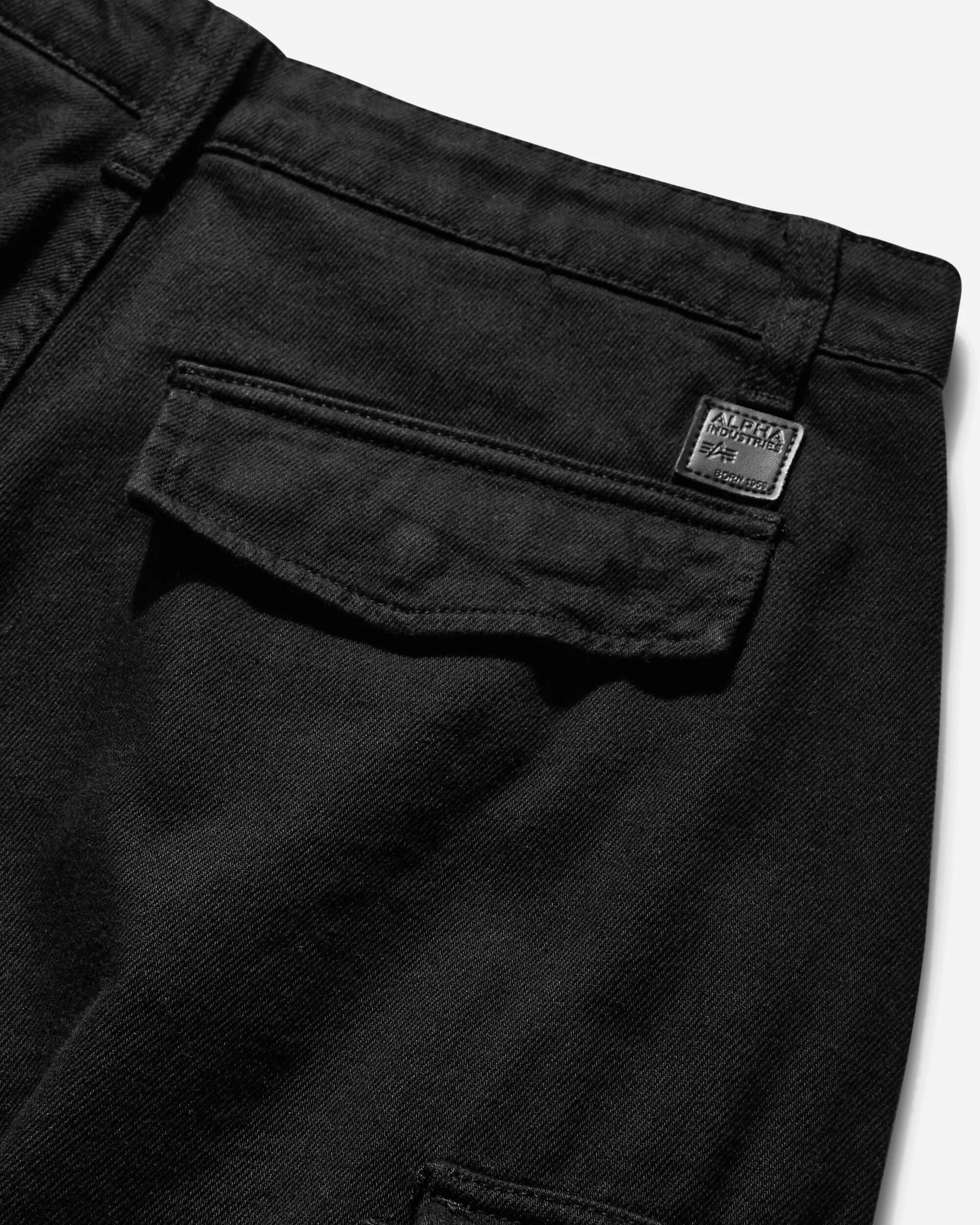 Herren Flugzeug Shorts Schwarz