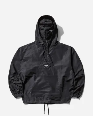 Herren Checker-Muster Anorak Marineblau / Dunkelbraun