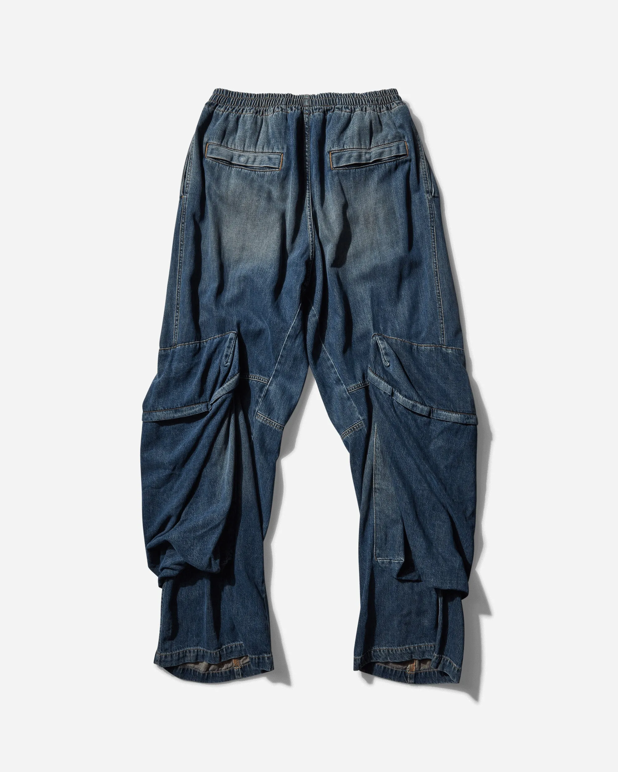 Herren Jeans Cargo Hose Blau