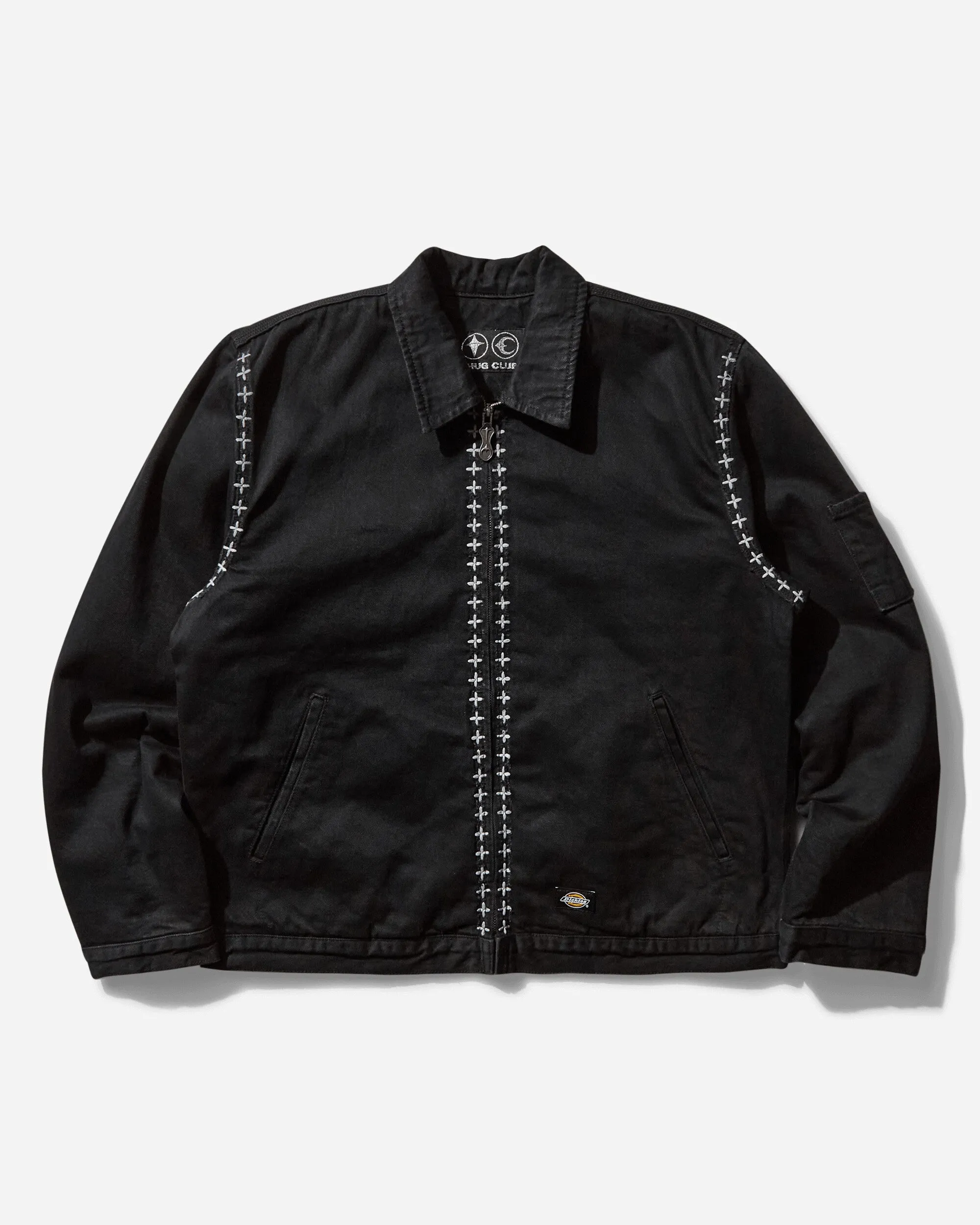 Herren Dickies Stitch Jacket Schwarz