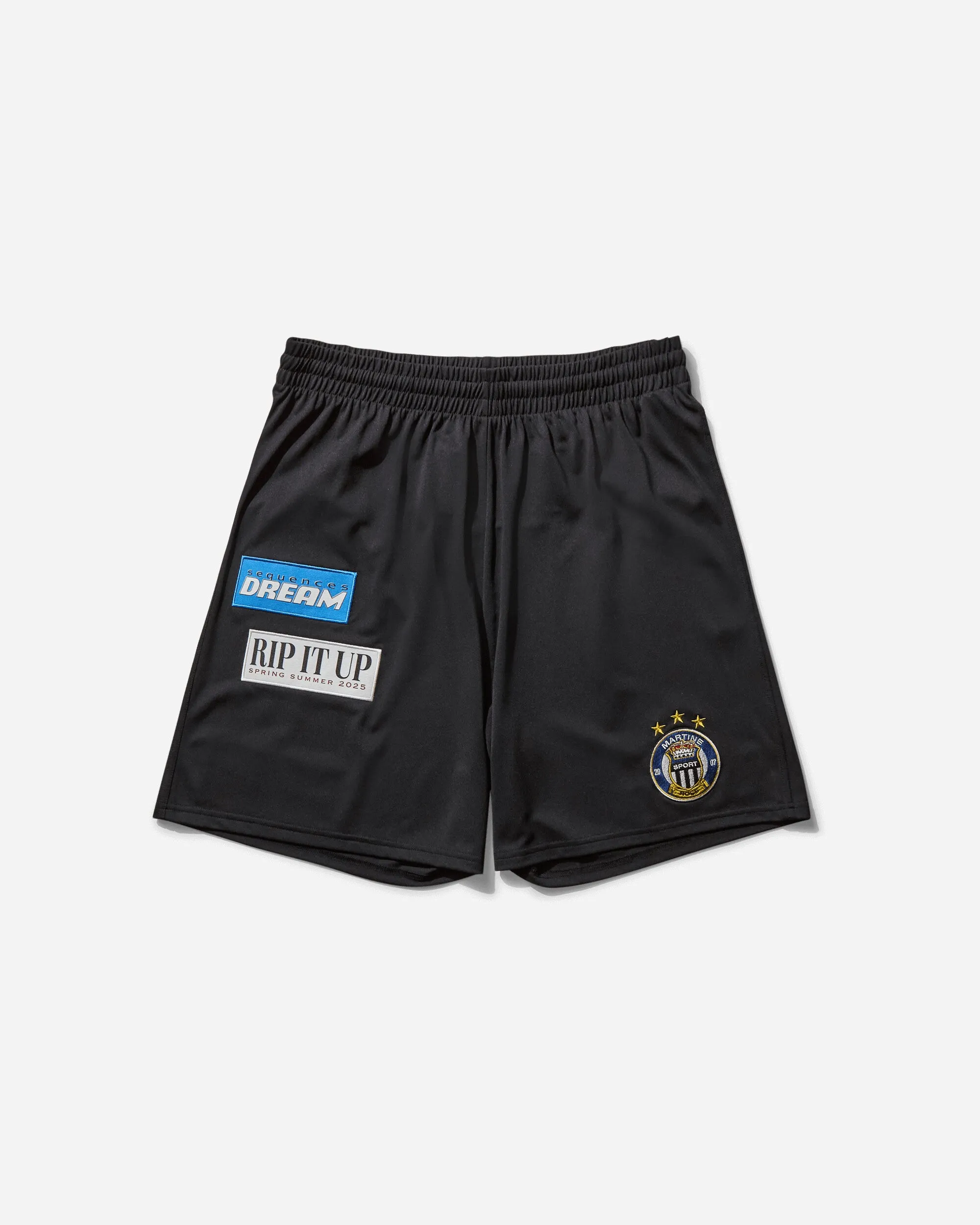 Herren-Fußballshorts Schwarz