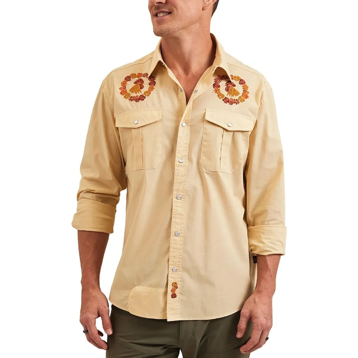 Herren-Gaucho-Snapshirt